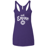 T-Shirts Purple / X-Small The Empire Women's Triblend Racerback Tank
