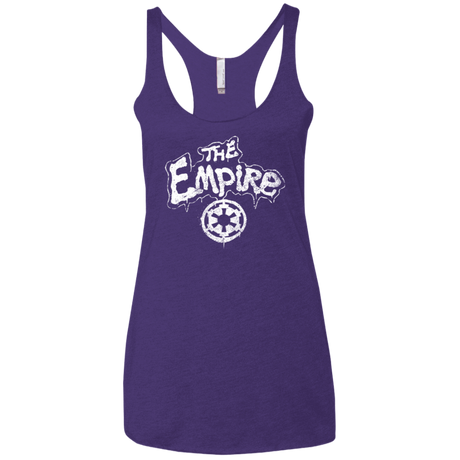 T-Shirts Purple / X-Small The Empire Women's Triblend Racerback Tank