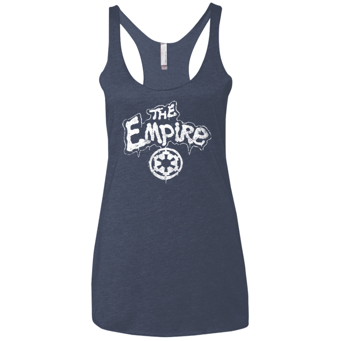 T-Shirts Vintage Navy / X-Small The Empire Women's Triblend Racerback Tank