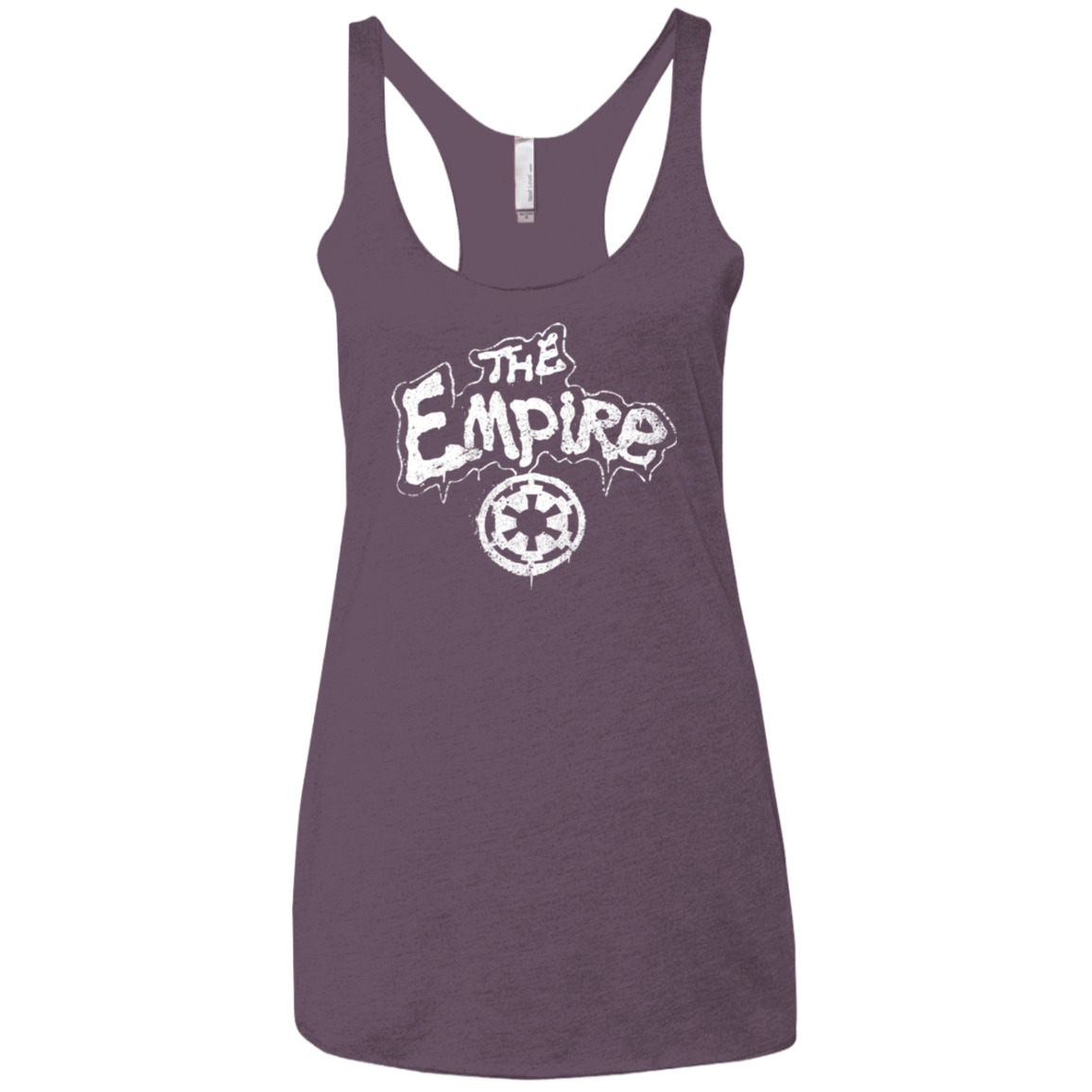 T-Shirts Vintage Purple / X-Small The Empire Women's Triblend Racerback Tank