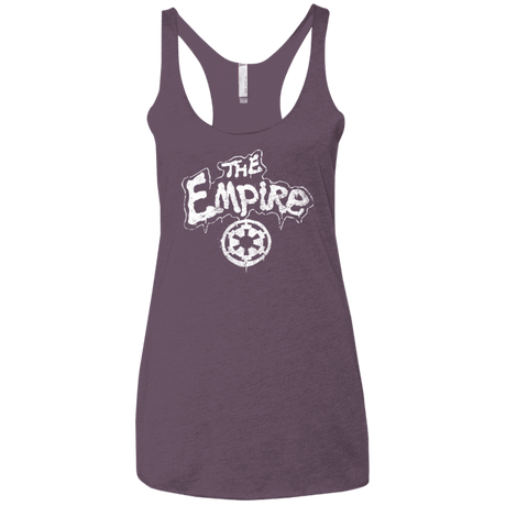 T-Shirts Vintage Purple / X-Small The Empire Women's Triblend Racerback Tank