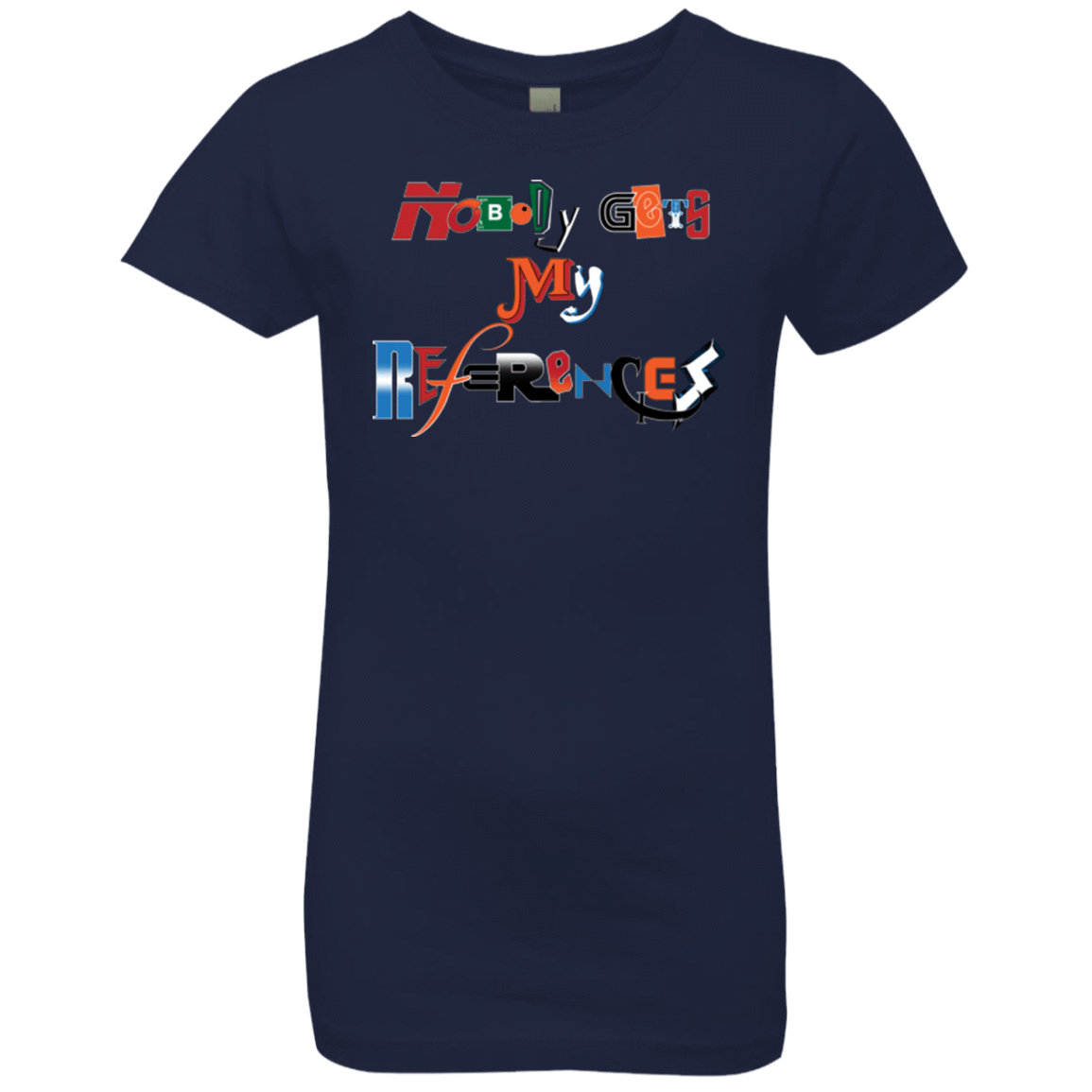 T-Shirts Midnight Navy / YXS The Enigma of a Fan Girls Premium T-Shirt