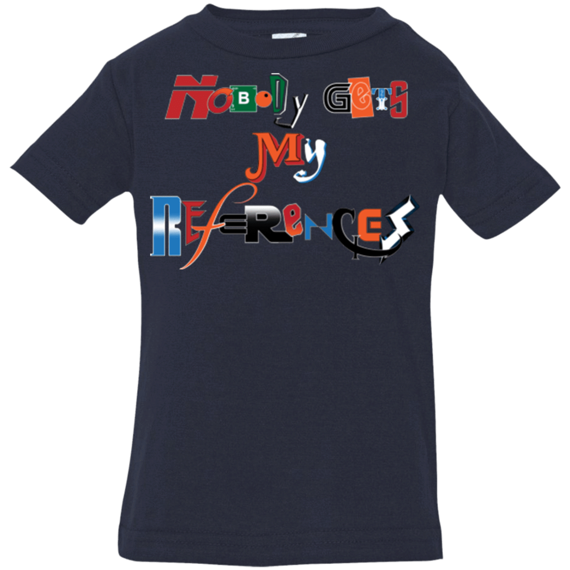 T-Shirts Navy / 6 Months The Enigma of a Fan Infant PremiumT-Shirt