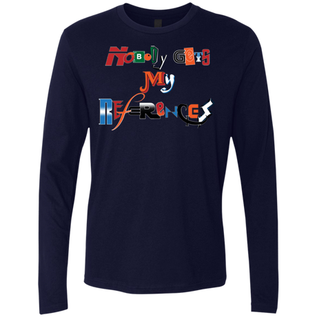 T-Shirts Midnight Navy / Small The Enigma of a Fan Men's Premium Long Sleeve