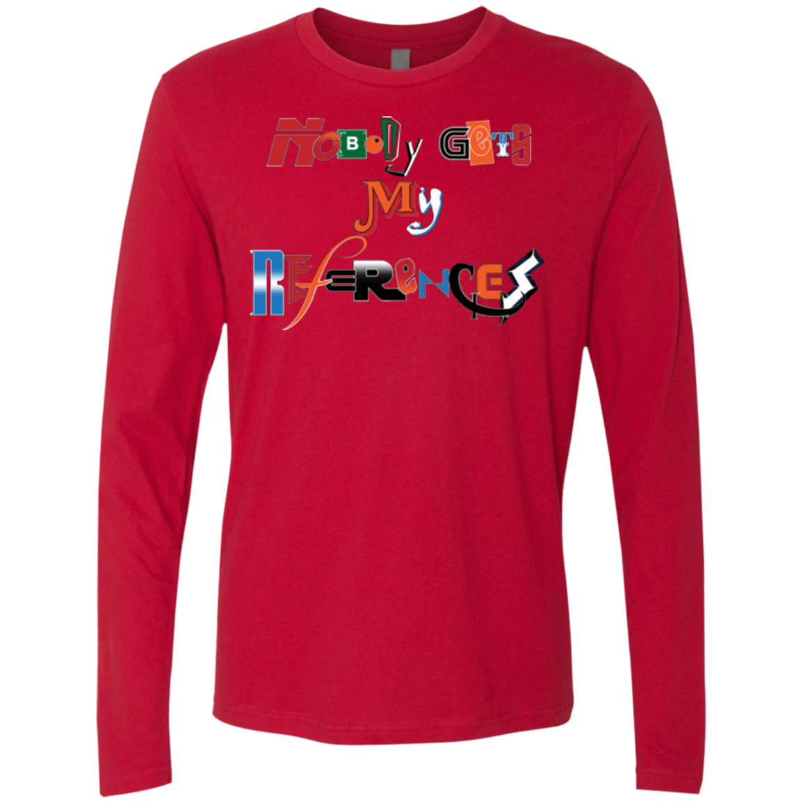 T-Shirts Red / Small The Enigma of a Fan Men's Premium Long Sleeve