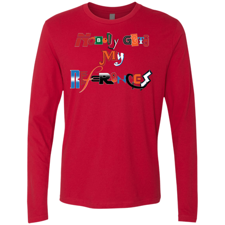 T-Shirts Red / Small The Enigma of a Fan Men's Premium Long Sleeve