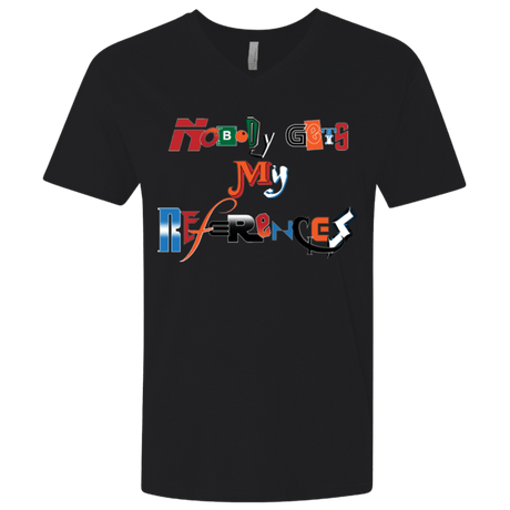T-Shirts Black / X-Small The Enigma of a Fan Men's Premium V-Neck