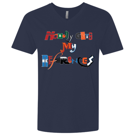 T-Shirts Midnight Navy / X-Small The Enigma of a Fan Men's Premium V-Neck