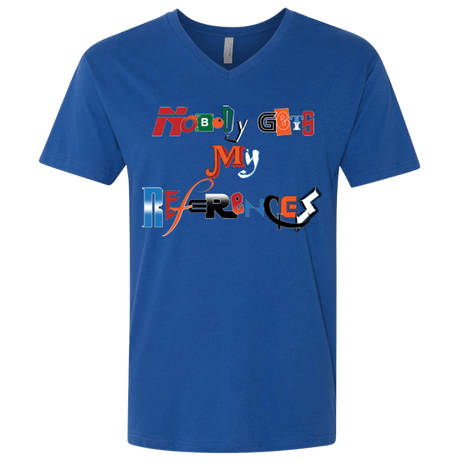 T-Shirts Royal / X-Small The Enigma of a Fan Men's Premium V-Neck