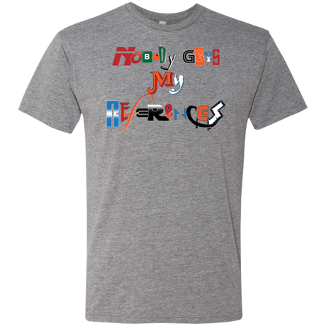 T-Shirts Premium Heather / Small The Enigma of a Fan Men's Triblend T-Shirt