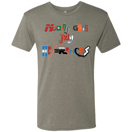 T-Shirts Venetian Grey / Small The Enigma of a Fan Men's Triblend T-Shirt