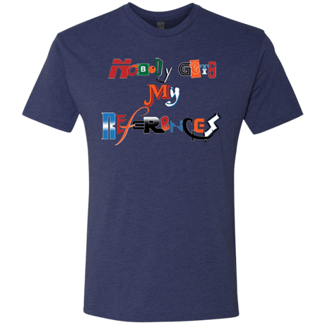 T-Shirts Vintage Navy / Small The Enigma of a Fan Men's Triblend T-Shirt