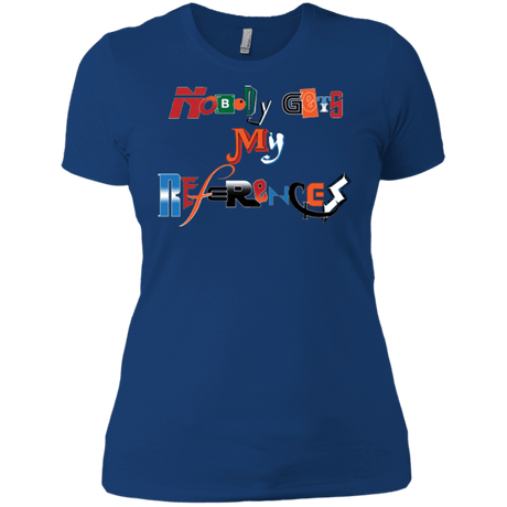 T-Shirts Royal / X-Small The Enigma of a Fan Women's Premium T-Shirt