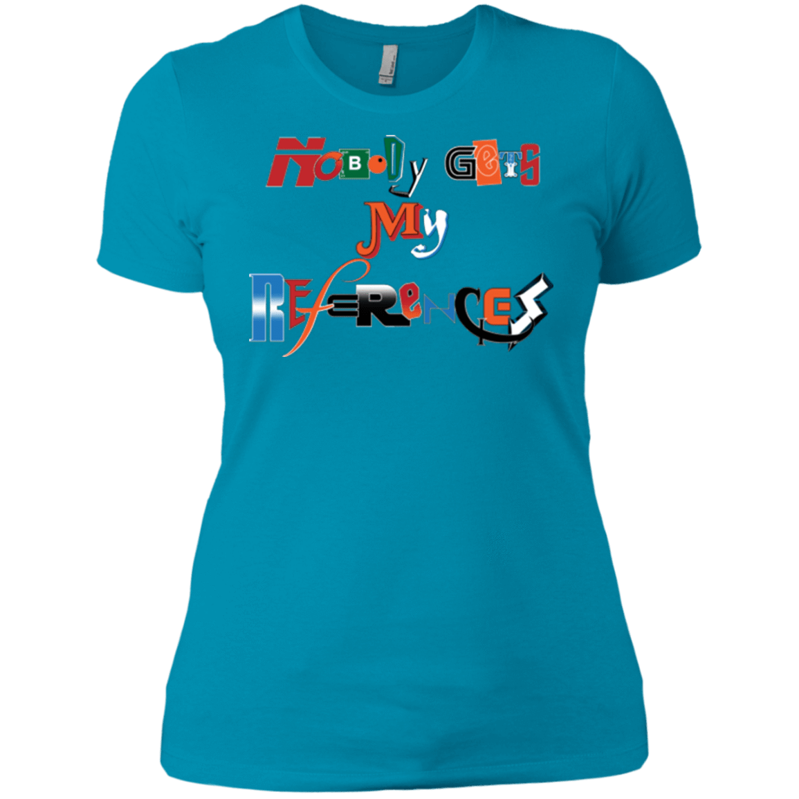 T-Shirts Turquoise / X-Small The Enigma of a Fan Women's Premium T-Shirt