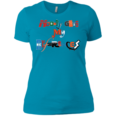T-Shirts Turquoise / X-Small The Enigma of a Fan Women's Premium T-Shirt