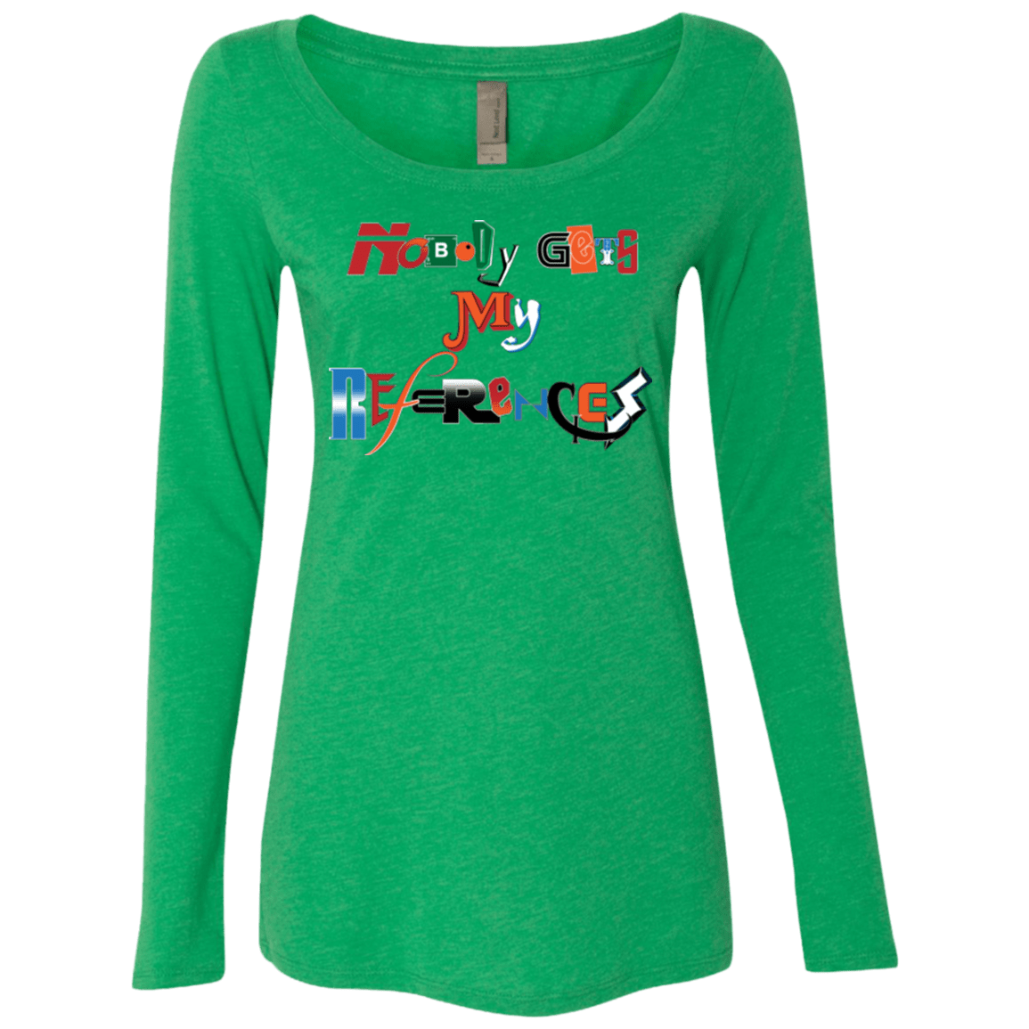 T-Shirts Envy / Small The Enigma of a Fan Women's Triblend Long Sleeve Shirt