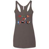 T-Shirts Macchiato / X-Small The Enigma of a Fan Women's Triblend Racerback Tank