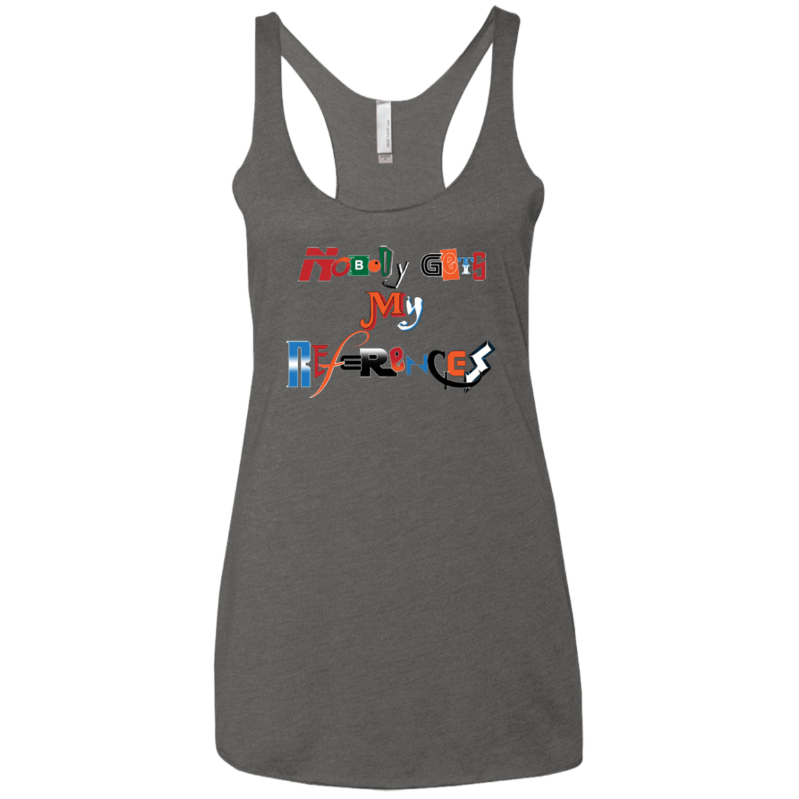 T-Shirts Premium Heather / X-Small The Enigma of a Fan Women's Triblend Racerback Tank