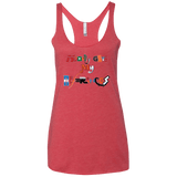 T-Shirts Vintage Red / X-Small The Enigma of a Fan Women's Triblend Racerback Tank