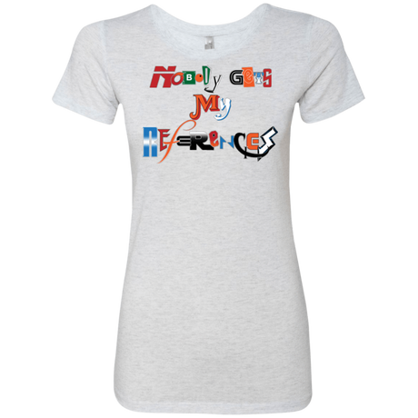 T-Shirts Heather White / Small The Enigma of a Fan Women's Triblend T-Shirt
