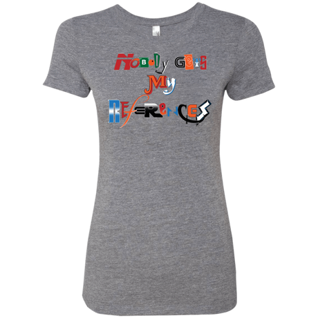 T-Shirts Premium Heather / Small The Enigma of a Fan Women's Triblend T-Shirt