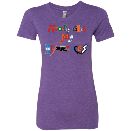 T-Shirts Purple Rush / Small The Enigma of a Fan Women's Triblend T-Shirt