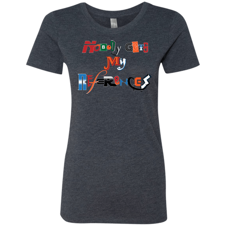 T-Shirts Vintage Navy / Small The Enigma of a Fan Women's Triblend T-Shirt