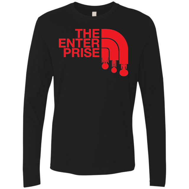 T-Shirts Black / Small The Enterprise Men's Premium Long Sleeve