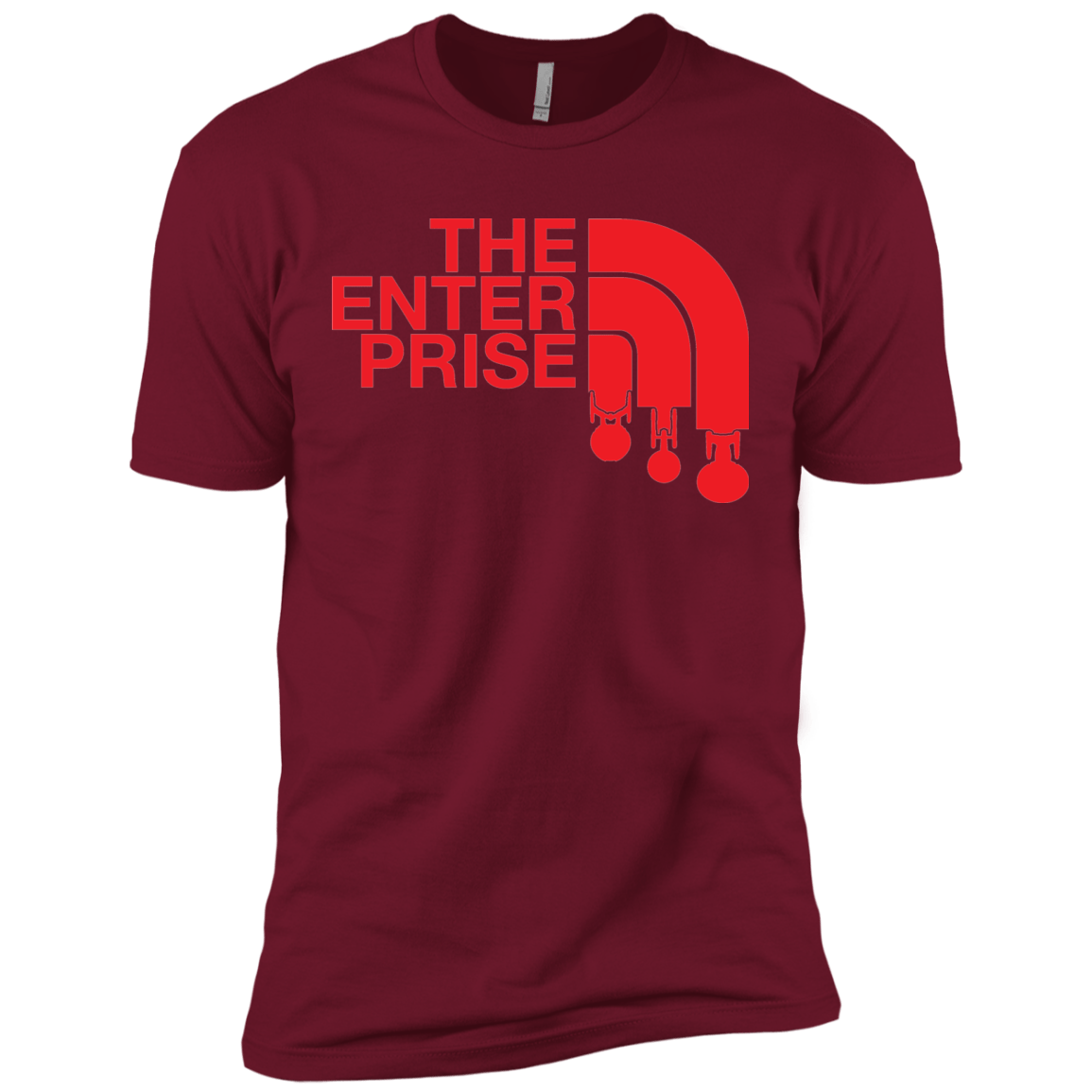 T-Shirts Cardinal / X-Small The Enterprise Men's Premium T-Shirt