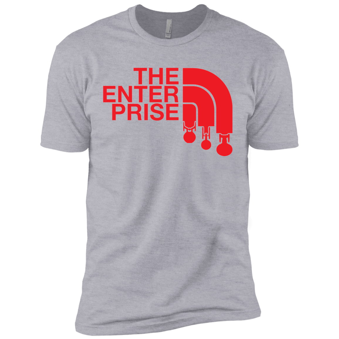 T-Shirts Heather Grey / X-Small The Enterprise Men's Premium T-Shirt