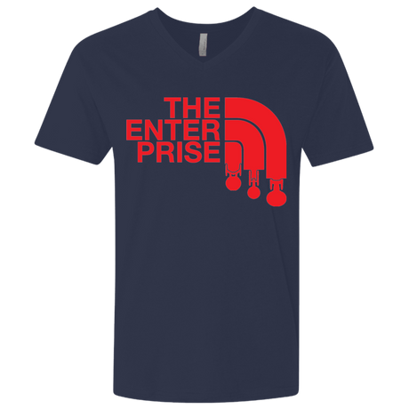 T-Shirts Midnight Navy / X-Small The Enterprise Men's Premium V-Neck
