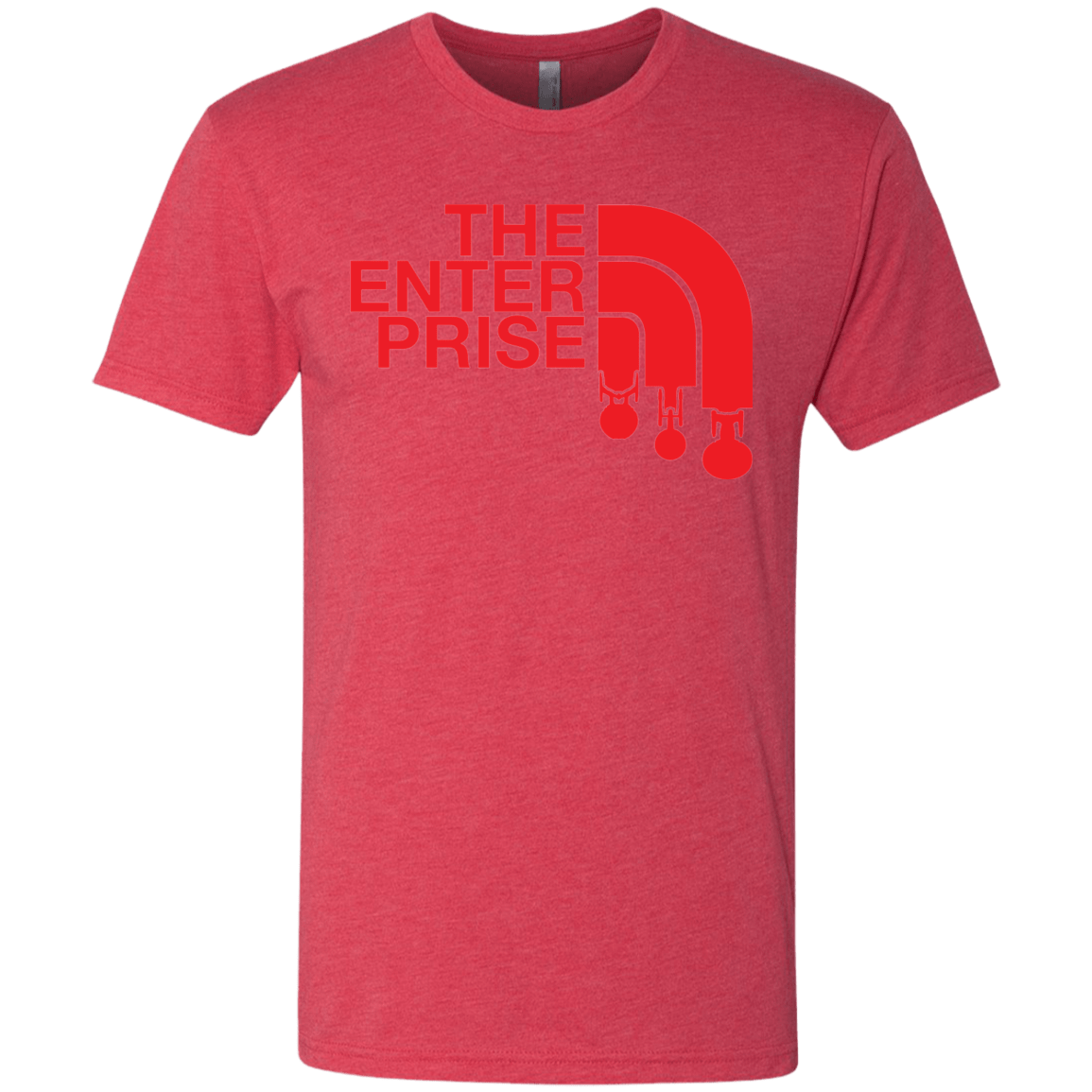 T-Shirts Vintage Red / Small The Enterprise Men's Triblend T-Shirt