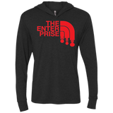 T-Shirts Vintage Black / X-Small The Enterprise Triblend Long Sleeve Hoodie Tee