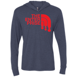 T-Shirts Vintage Navy / X-Small The Enterprise Triblend Long Sleeve Hoodie Tee