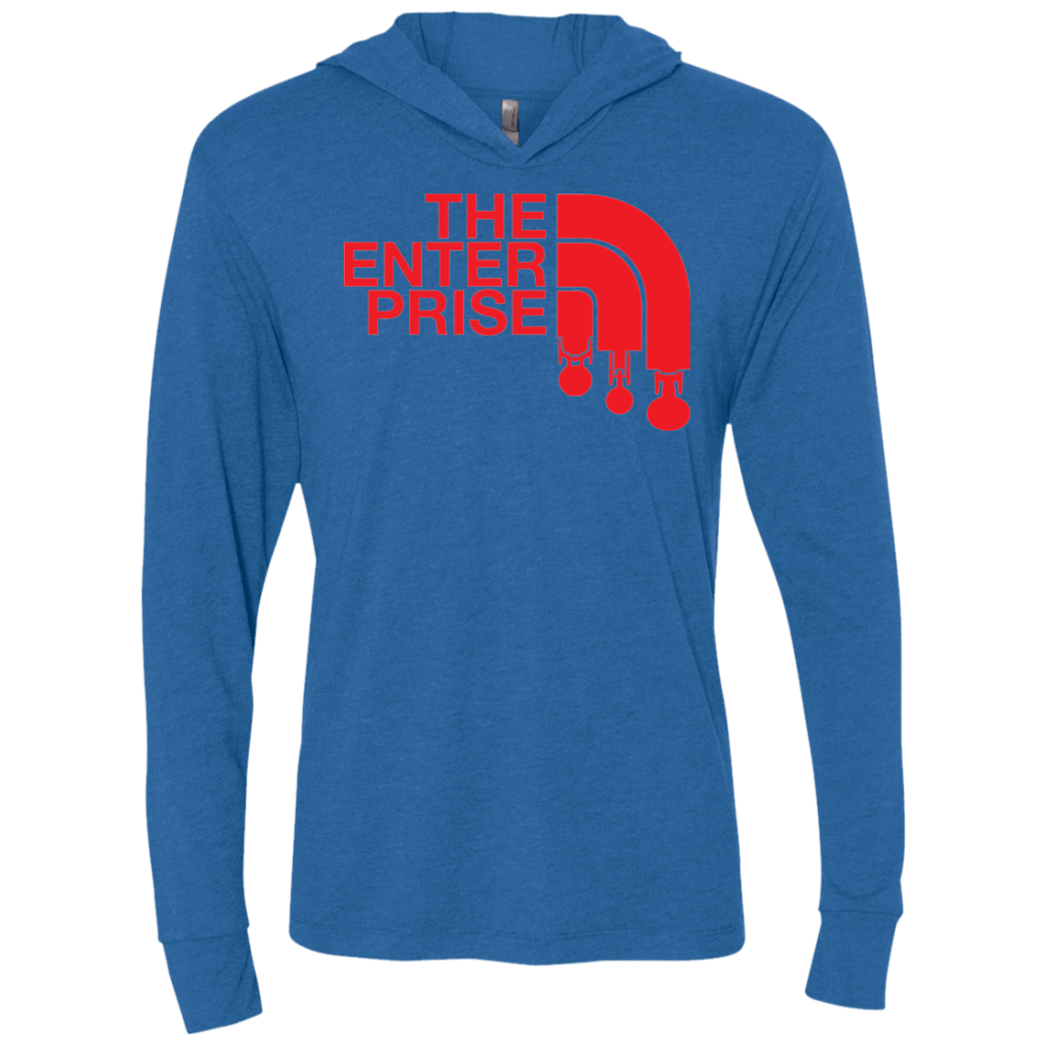 T-Shirts Vintage Royal / X-Small The Enterprise Triblend Long Sleeve Hoodie Tee