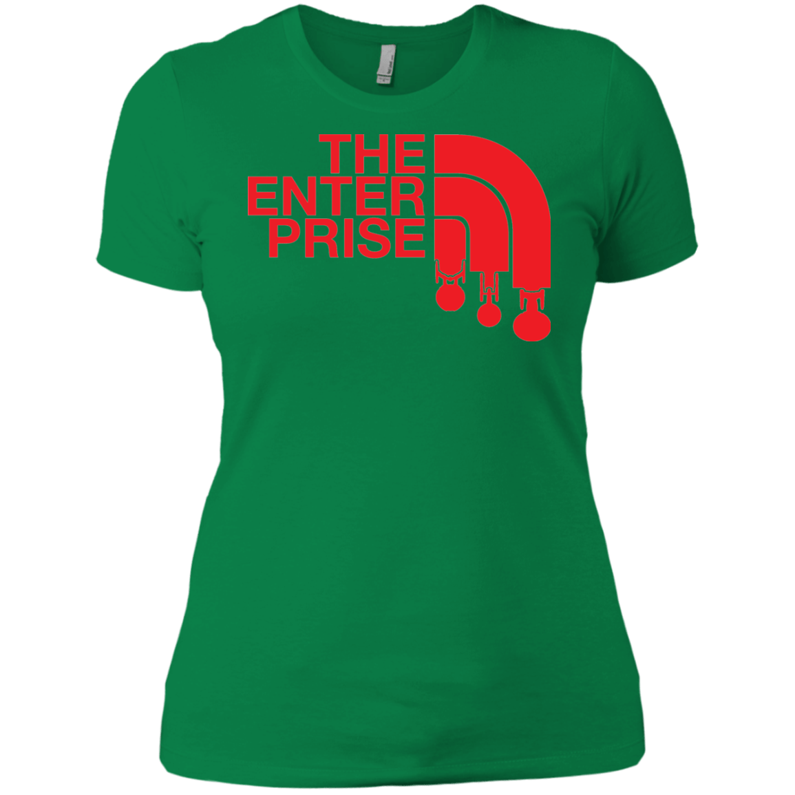T-Shirts Kelly Green / X-Small The Enterprise Women's Premium T-Shirt