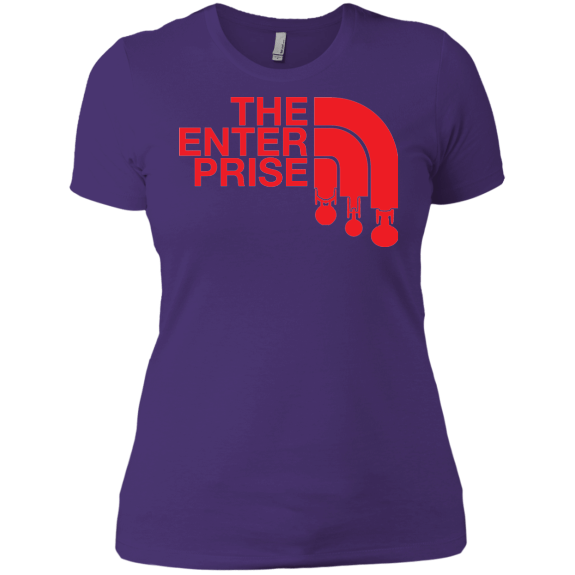 T-Shirts Purple / X-Small The Enterprise Women's Premium T-Shirt