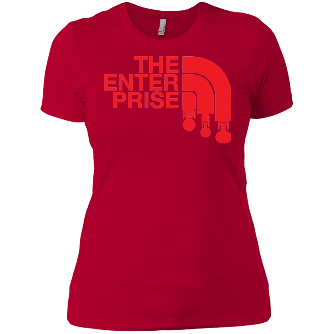 T-Shirts Red / X-Small The Enterprise Women's Premium T-Shirt