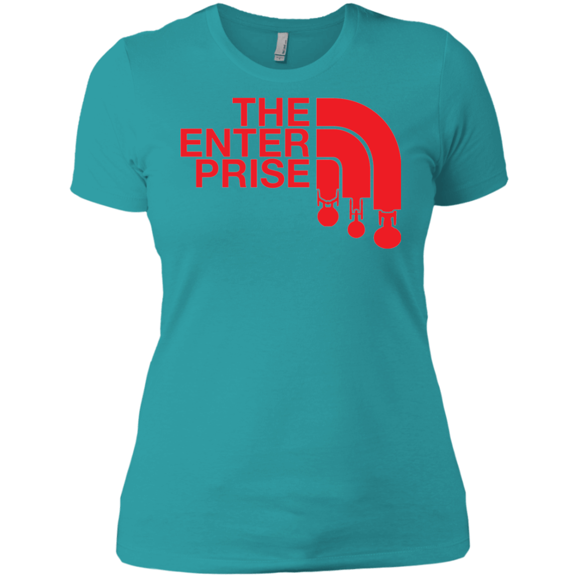 T-Shirts Tahiti Blue / X-Small The Enterprise Women's Premium T-Shirt