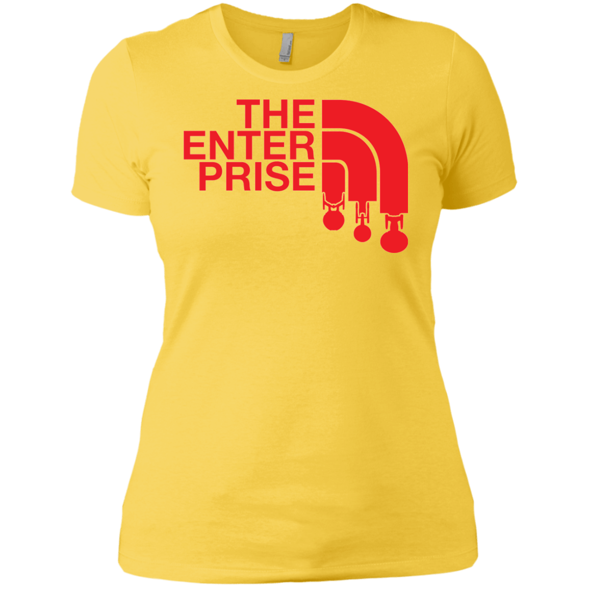 T-Shirts Vibrant Yellow / X-Small The Enterprise Women's Premium T-Shirt