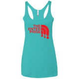 T-Shirts Tahiti Blue / X-Small The Enterprise Women's Triblend Racerback Tank