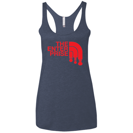 T-Shirts Vintage Navy / X-Small The Enterprise Women's Triblend Racerback Tank
