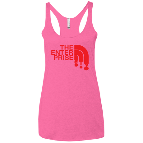 T-Shirts Vintage Pink / X-Small The Enterprise Women's Triblend Racerback Tank