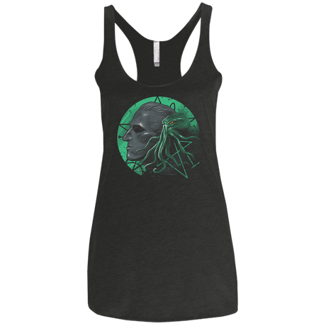 T-Shirts Vintage Black / X-Small The Entity and It's Creator Women's Triblend Racerback Tank