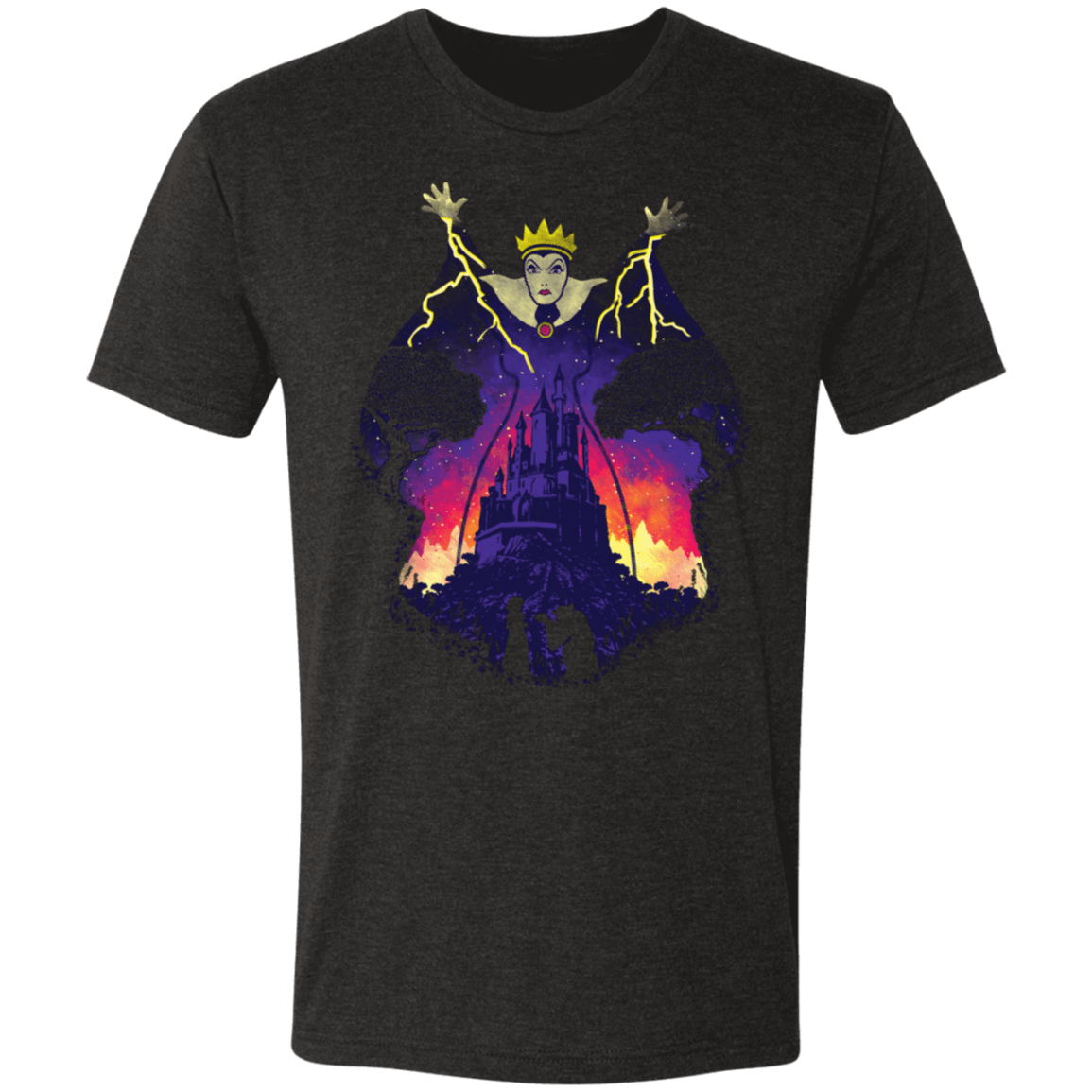 T-Shirts Vintage Black / S The Evil Queen Men's Triblend T-Shirt