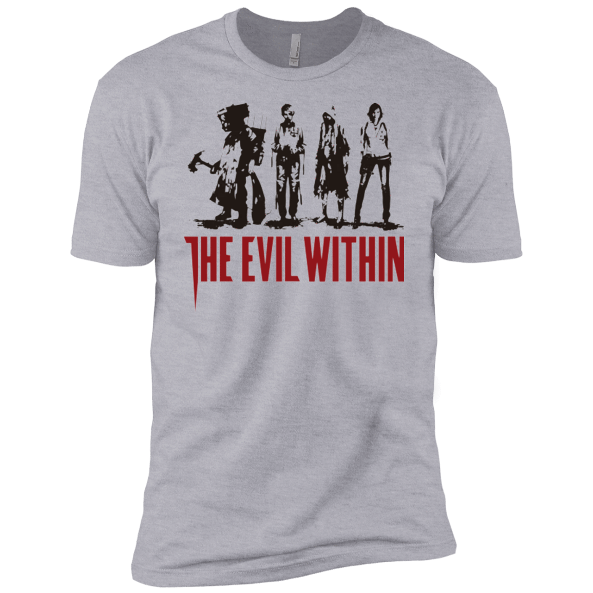 T-Shirts Heather Grey / YXS The Evil Within Boys Premium T-Shirt