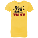 T-Shirts Vibrant Yellow / YXS The Evil Within Girls Premium T-Shirt