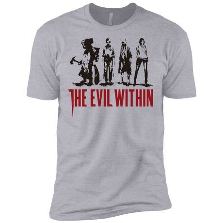 T-Shirts Heather Grey / X-Small The Evil Within Men's Premium T-Shirt