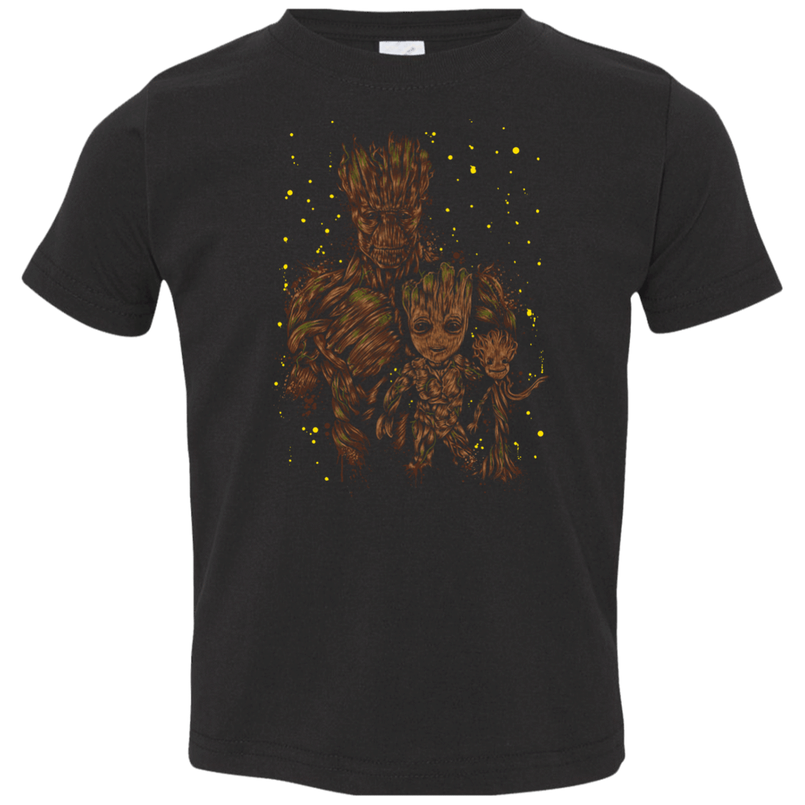 T-Shirts Black / 2T The evolution of Groot Toddler Premium T-Shirt