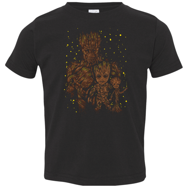 T-Shirts Black / 2T The evolution of Groot Toddler Premium T-Shirt